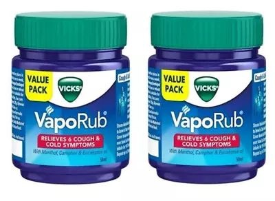 Vicks VapoRub Oitment Balm (Pack Of 2) • $14.49