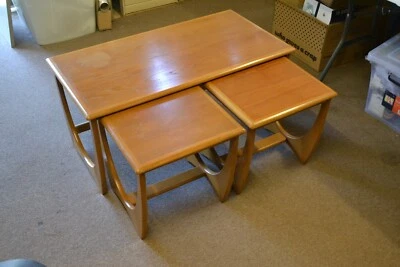 $200 • Buy Vintage Kalmar Danish Style Coffee Table Nest