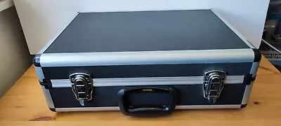 Large Aluminium Flight Hard Case Tool Box Carry Foam Storage DJ Camera Box UK • £29.99