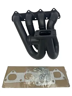 B Series T3 Top Mount Turbo Manifold GSR B16 B18 B20 44mm Ceramic Coated EG EK • $449.95