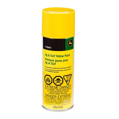 John Deere Ag & Turf Yellow Spray Paint Part Number: Ty25641 • $24.77