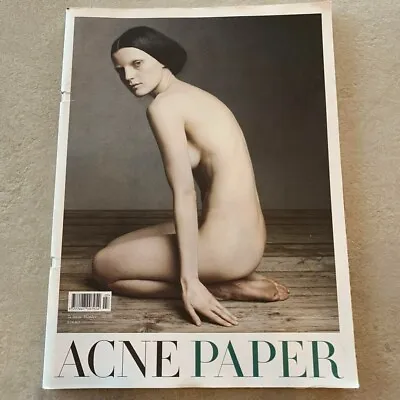 ACNE PAPER Original Magazine Acne Studios Thomas Persson From JAPAN USED • £159.46