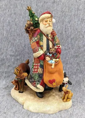 Ellen Stouffer’s Santa’s Generosity First Edition 1999 Figurine #7 5.5” Tall • $17.59