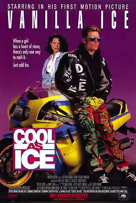 COOL AS ICE Movie MINI Promo POSTER B Vanilla Ice Kristin Minter Michael Gross • $9.98