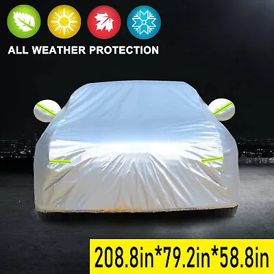 For Acura TLX TL TSX Full Car Cover Outdoor Waterproof Sun Rain UV Protection • $35.99