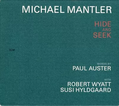 Michael Mantler - Hide And Seek ECM Germany CD Robert Wyatt Susi Hyldgaard • $12