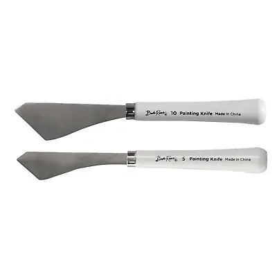 Bob Ross Artist Palette Painting Knives 2 Sizes #5 Or #10 • £8.89