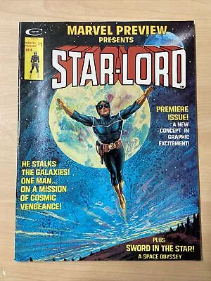 Marvel Preview Presents #4 STAR-LORD Peter Quill January 1976 Vol. 1 No. 4 VG • $99.99