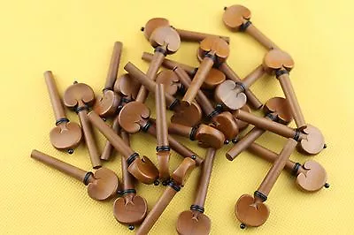 50pcs High Quality Violin Pegs Jujube Wood Violin Tuning Pegs 4/4 Violin Parts • $25.50