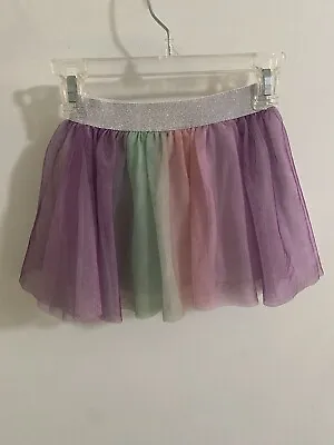 My Little Pony Tulle Skirt Girls 4T Rainbow  • $6
