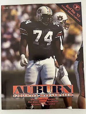 1993 Auburn Football Program Vs. Florida PERFECT SEASON 11-0 Excellent Condition • $14.95