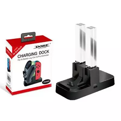 DOBE Nintendo Switch Switch Joy-Con & Pro Controller Charging Dock -Black • $21.36