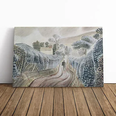 £19.95 • Buy Eric Ravilious Wet Afternoon Canvas Wall Art Framed Poster Print Picture
