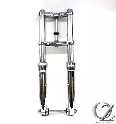 2006 06 Harley V-Rod Vrod CVO VRSCSE2 Chrome Dual Disc Front Forks Suspension • $761.56