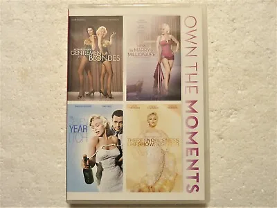 $19.95 • Buy Marilyn Monroe: Own The Moments 4 Film Collection (DVD, 2014, 4-Disc) 1953-1955