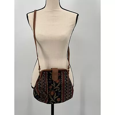 Richmark Vintage Cottage Core Handbag Purse Boho Tapestry • $22