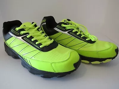 New Smash It Sports SIS X Lite Lime Green Black Athletic Shoes Men's 12 • $19.70