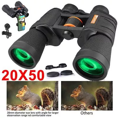  Waterproof 20x50 HD Night Vision Binoculars Goggles For Hunting Bird Watching • $36.39