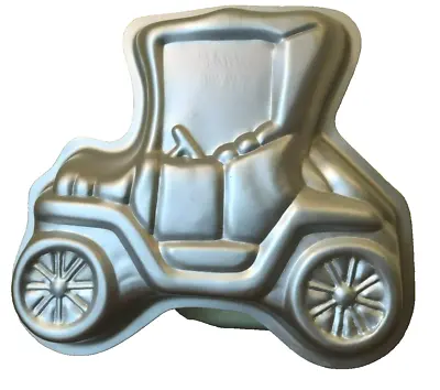 VTG 1975 Wilton Antique Automobile Cake Pan Jello Mold 508-434 Kitchen Model Tis • £12.06