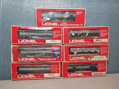 Lot Of 7 Lionel Mpc O Scale B&o Passenger Cars W/obs • $64