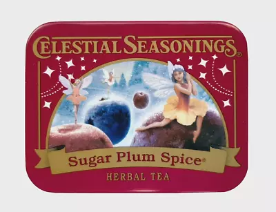 CELESTIAL SEASONINGS Miniature Tea Tin--Sugar Plum Spice • $5.99