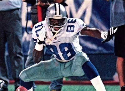 Classic Sports Prints - Dallas Cowboys - Michael Irvin -Ready2Hang - HUGE Canvas • $130