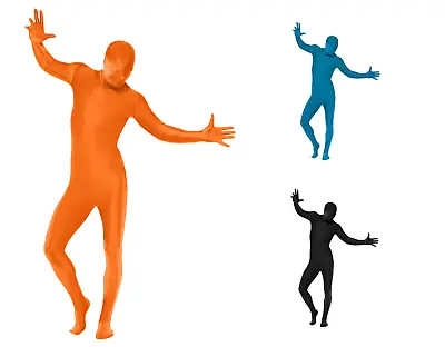 SALE Skinz One Piece Lycra Suit Adults Mens Stag Do Funny Fancy Dress Costume • £15