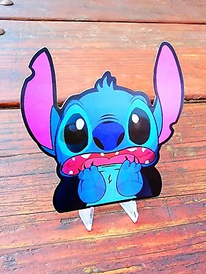 Lilo And Stitch Disney 3D Lenticular Motion Car Sticker Decal • $9.99