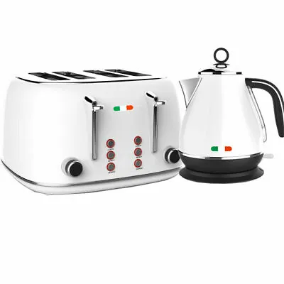 Vintage Electric Kettle And Toaster SET Combo Deal Stainless Steel Not Delonghi • $149.99