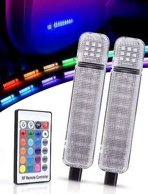 2X RGB Interior Door Panel Courtesy Lights LED Lamp For Chevy Silverado C/K1500 • $27.59