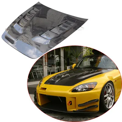 Fit 00-09 For Honda S2000 AP1 AP2 MG/JS-R Hood Carbon Fiber Hood Panels Bonnet • $785.50