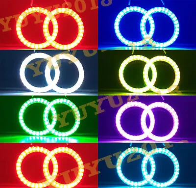 RGB Halo Ring For Kawasaki NINJA 250R 08-12 Ninja 650R EX-6 06-17 Headlight DRL • $35.91