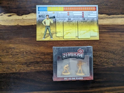 $100 • Buy Kickstarter EXCLUSIVE Zombicide WILL THE GAME DESIGNER Promo BIG BANG THEORY