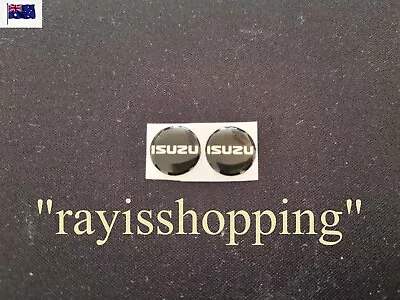 2 Car Key FOB ISUZU EXTRA SMALL Decals Sticker Badge Sticker Interior Exterior • $10.01