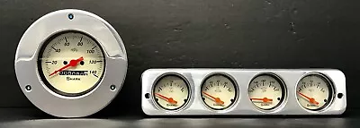 1942 1943 1944 1945 1946 1947 1948 Ford Car 5 Gauge Dash Panel Insert Shark • $299