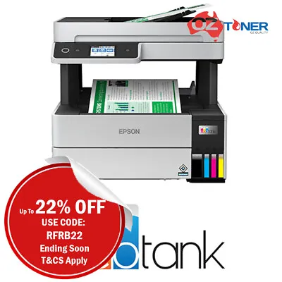 $565.84 • Buy Epson EcoTank Pro ET-5150 A4 Color All-in-One MFP Printer+ADF+T542 Bottle *RFB*