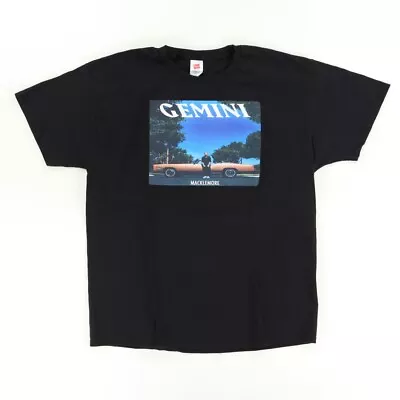 Hanes Macklemore Gemini Solid T-Shirt Black Men's XL • $6.49