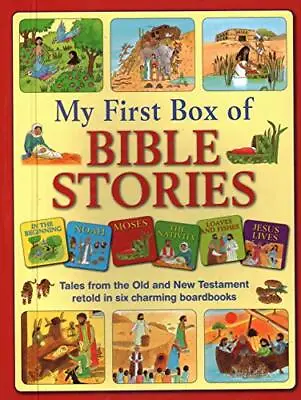 My First Box Of Bible Stories By Lewis Jan (Board Book 2017) • £10.53