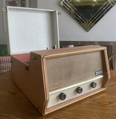 £125 • Buy Vinage Dansette Valve Record Player.  Working.