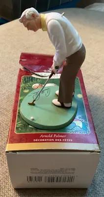 Arnold Palmer Ornament Golf Pro 2000 Hallmark Putting Golfing PGA Hall Of Fame • $5.99