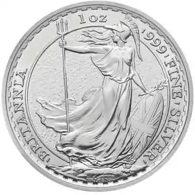 New Release Britannia 2024 1oz Silver Bullion Coin. • £28.99