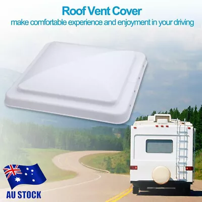 14 X14  White Universal RV Roof Vent Cover Vent Lid For Camper Trailer Motorhome • $38.99