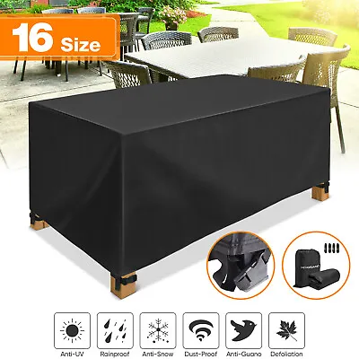 Garden Outdoor Furniture Cover Waterproof Anti-UV For Table Chair Bench Sofa AU • $24.99