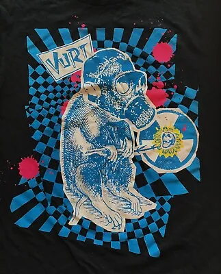 Vurt Rodent In Gas Mask T-Shirt Black Size Large • $22.81