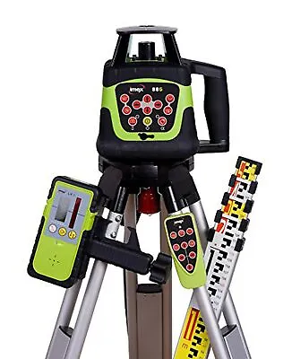 Imex I88G Green Rotating Laser Level Kit With Tripod And Staff • £1199.95