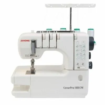 Janome Sewing Machine 1000CPX Cover Pro 1000 Coverhem Refurbished • $499