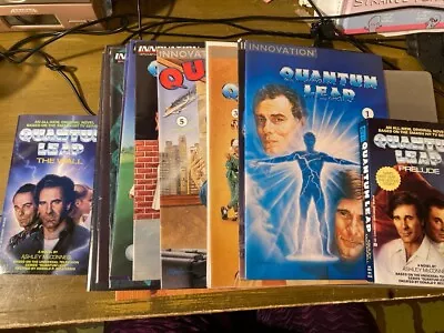 Quantum Leap Innovation Comics #1-13 + 2 Paperback Novels • $109.99