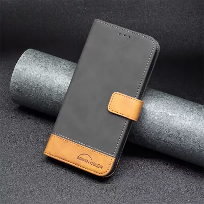 Splice Wallet Flip Case Cover For Xiaomi Redmi 10A A2 A1+ Note 9S 11S 12 Pro 4G • $14.95