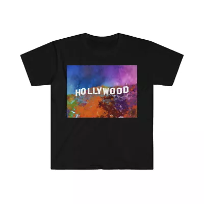 Hollywood Sign Graffiti Unisex Softstyle T-Shirt • $29.70