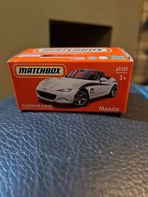 2015 Mazda Mx-5 Miata- New Boxed Matchbox Diecast Collectors Model Car 61/102 • £9.99
